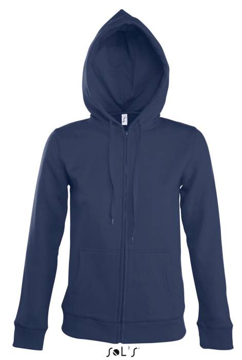 SOL`S SEVEN WOMEN - JACKET WITH LINED HOOD - French Navy<br><small>EA-SO47900FN-L</small>