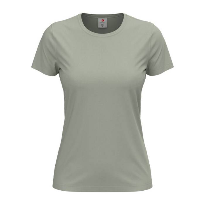 Classic-T Fitted Női Póló - Soft Grey<br><small>EA-ST2600-SGY-3XL</small>