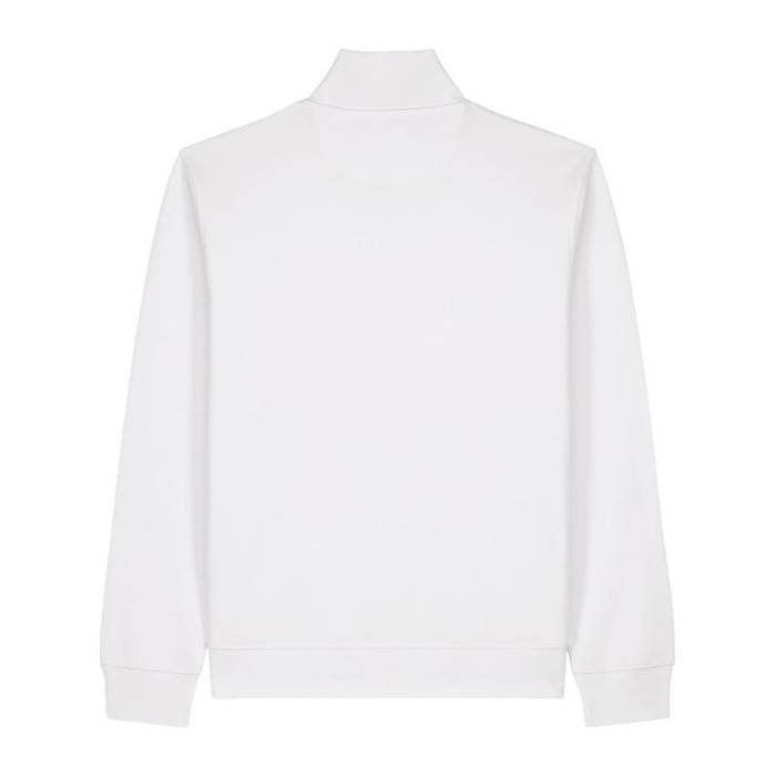 Trailer 2.0 unisex cipzáras pulóver - White<br><small>EA-STSU253C0012X</small>