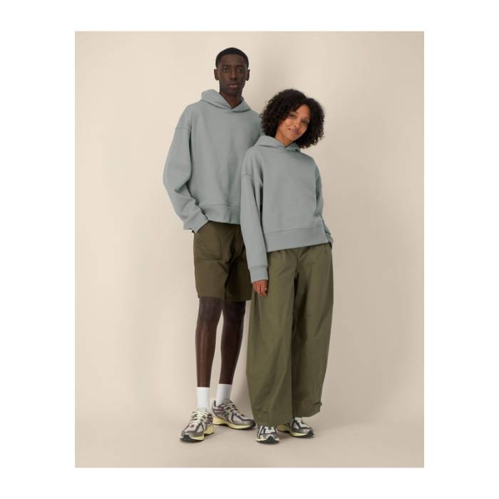 The Voicer unisex kapucnis pulóver - Misty Grey<br><small>EA-STSU256C1383X</small>