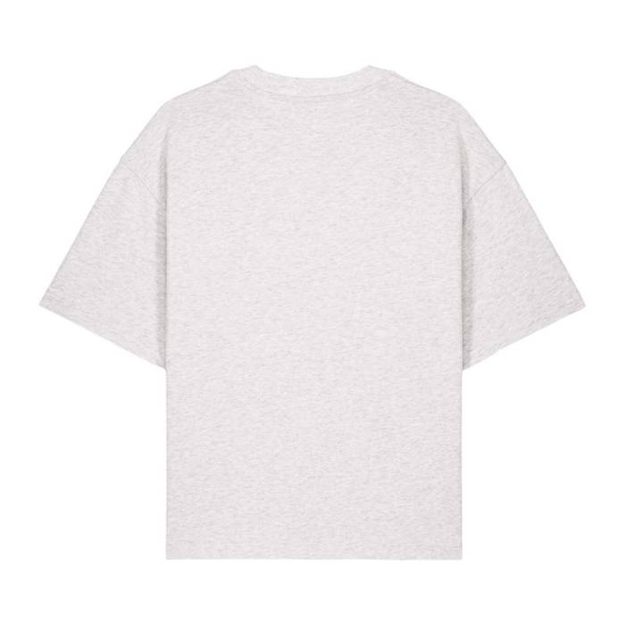 Ikonikus, közepesen vastag uniszex lezser póló - Cool Heather Grey<br><small>EA-STTU078C1461L</small>