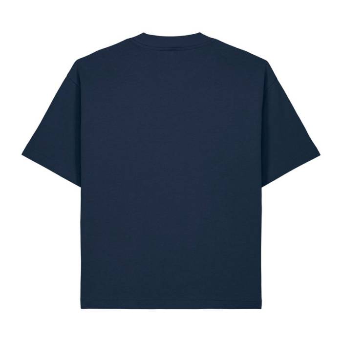Ikonikus, közepesen vastag uniszex lezser póló - French Navy<br><small>EA-STTU078C7272X</small>