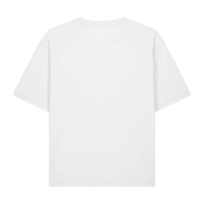 Ikonikus, közepesen vastag uniszex lezser póló - White<br><small>EA-STTU964C0013X</small>