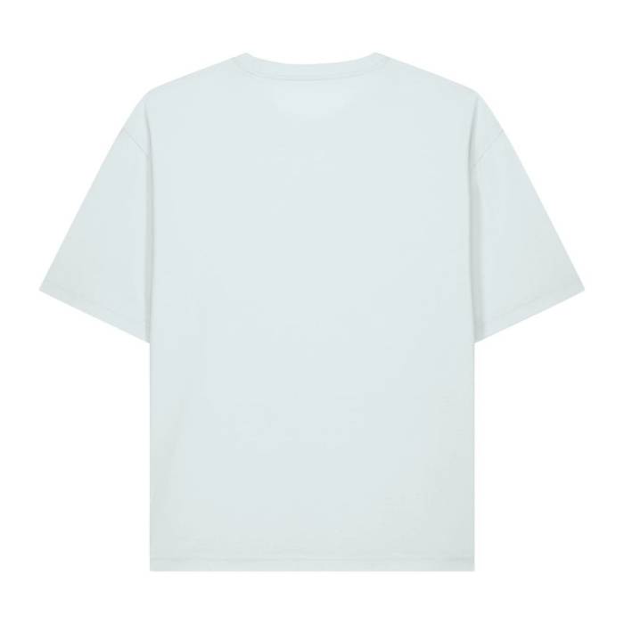 Ikonikus, közepesen vastag uniszex lezser póló - Blue Ice<br><small>EA-STTU964C7281X</small>