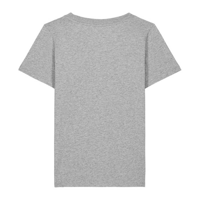 Ikonikus, közepesen vastag, női karcsúsított póló - Heather Grey<br><small>EA-STTW079C2502X</small>