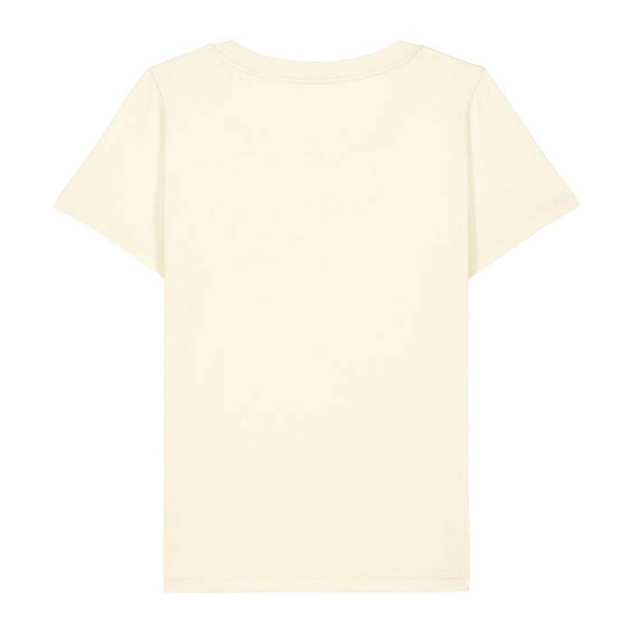 Ikonikus, közepesen vastag, női karcsúsított póló - Cream<br><small>EA-STTW079C3612X</small>