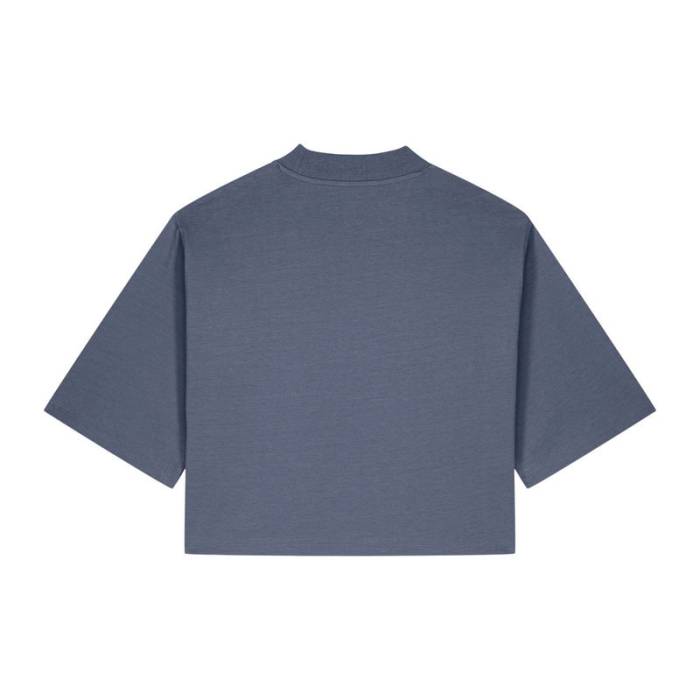 The Stella Raya női rövidített póló - Blue Grey<br><small>EA-STTW259C1561X</small>