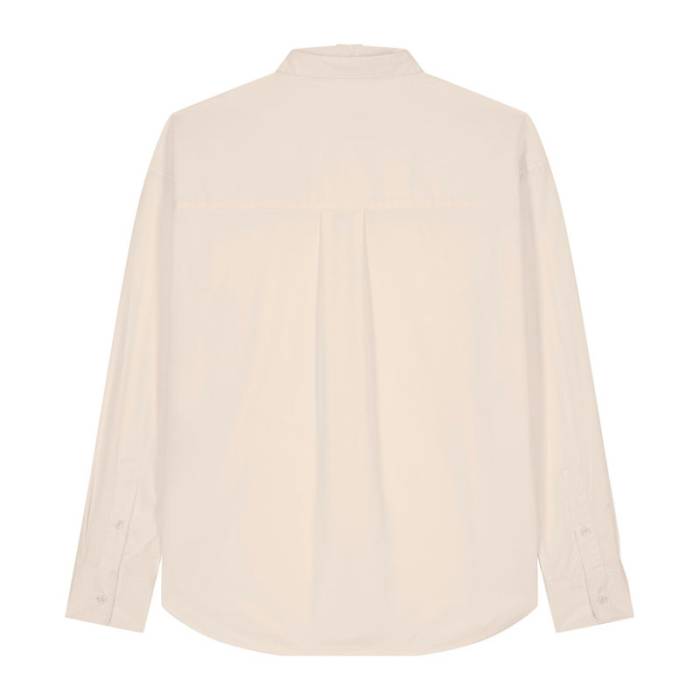 Stanley Styler férfi poplin ing - Cream<br><small>EA-STWM969C3614X</small>