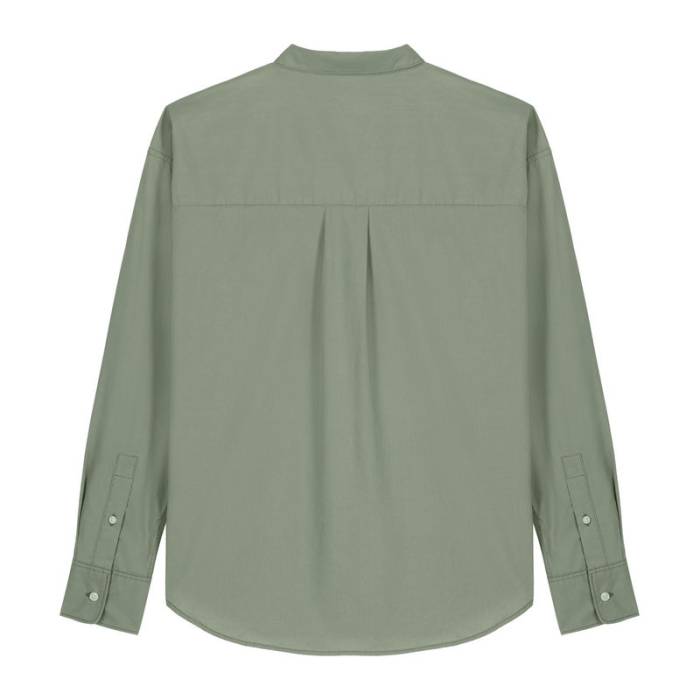 Stanley Styler férfi poplin ing - Soft Khaki<br><small>EA-STWM969C3675X</small>