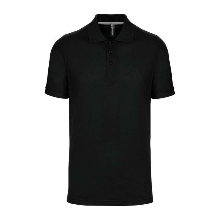 MEN`S SHORT-SLEEVED POLO SHIRT - Deep Black<br><small>EA-WK274BL-3XL</small>