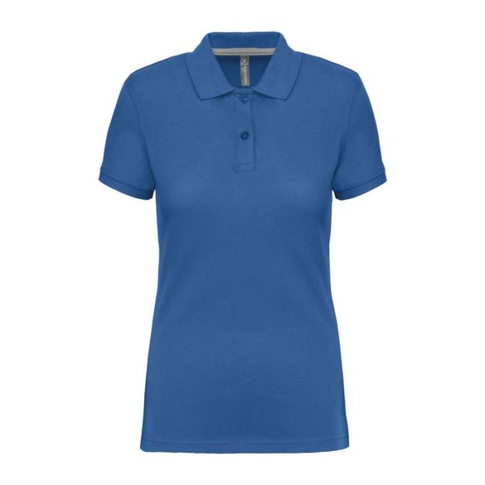 LADIES` SHORT-SLEEVED POLO SHIRT - Royal Blue<br><small>EA-WK275LRO-2XL</small>