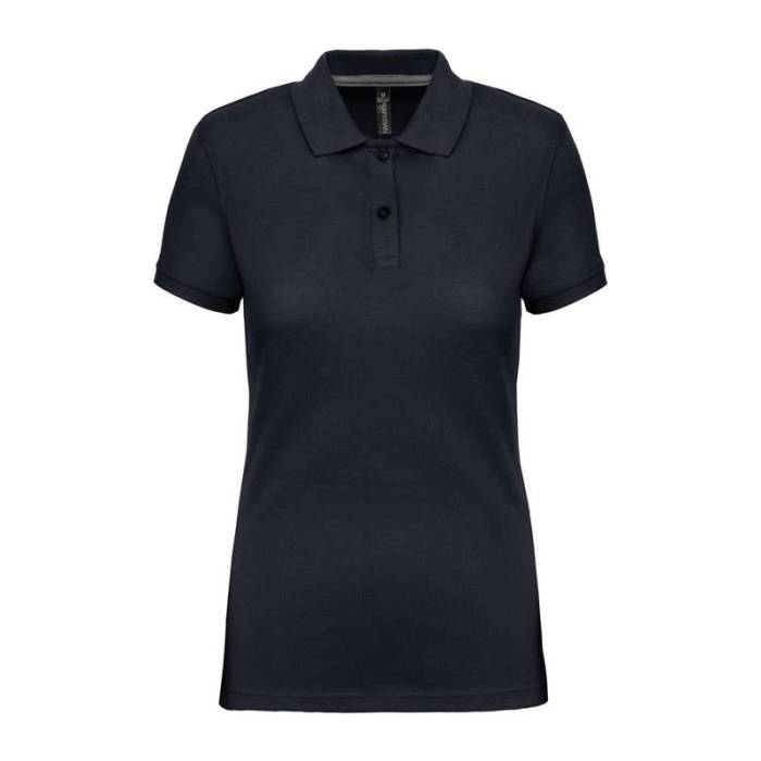 LADIES` SHORT-SLEEVED POLO SHIRT - Navy<br><small>EA-WK275NV-2XL</small>