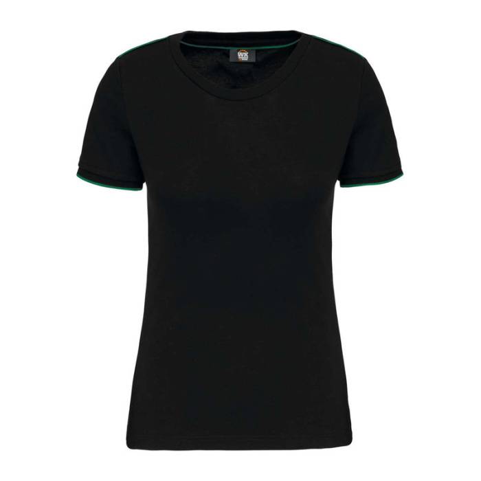 NŐI RÖVID UJJÚ DAYTODAY PÓLÓ - Black/Kelly Green<br><small>EA-WK3021BL/KL-2XL</small>