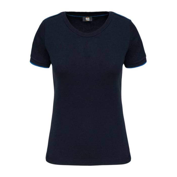 NŐI RÖVID UJJÚ DAYTODAY PÓLÓ - Navy/Light Royal Blue<br><small>EA-WK3021NV/LRO-2XL</small>