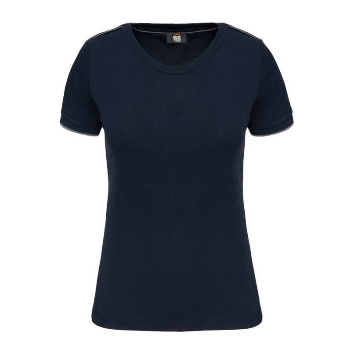 NŐI RÖVID UJJÚ DAYTODAY PÓLÓ - Navy/Silver<br><small>EA-WK3021NV/SI-2XL</small>