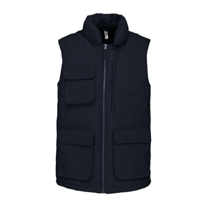 QUILTED BODYWARMER - Navy<br><small>EA-WK615NV-2XL</small>