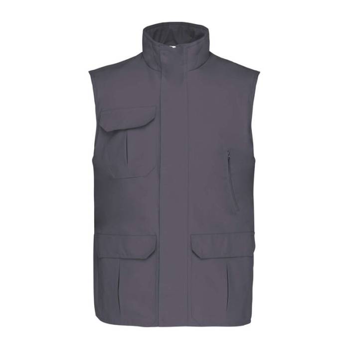 WORKER - BODYWARMER - Convoy Grey<br><small>EA-WK630CVG-XL</small>