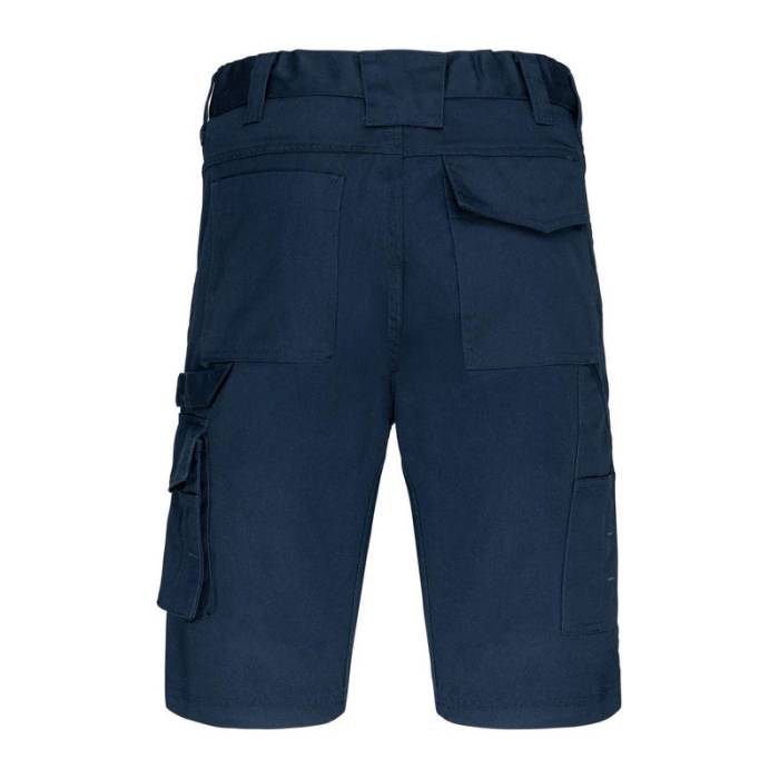 MULTIPOCKET WORKWEAR BERMUDA SHORTS - Navy<br><small>EA-WK763NV-38</small>