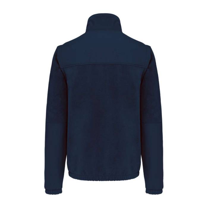 FLEECE JACKET WITH REMOVABLE SLEEVES - Navy<br><small>EA-WK9105NV-2XL</small>