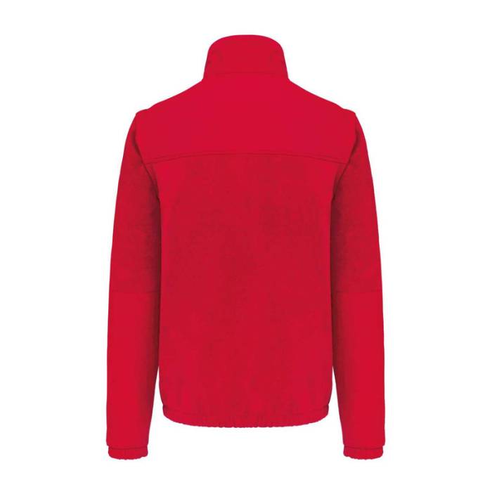 FLEECE JACKET WITH REMOVABLE SLEEVES - Red<br><small>EA-WK9105RE-2XL</small>