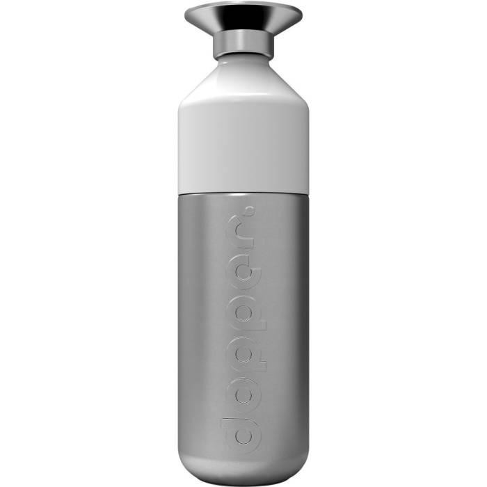 Dopper Steel palack, 800 ml, ezüst/fehér