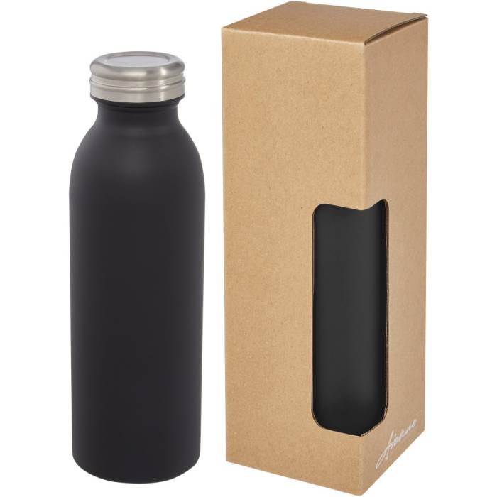 Riti réz-vákuumos palack, 500 ml, fekete