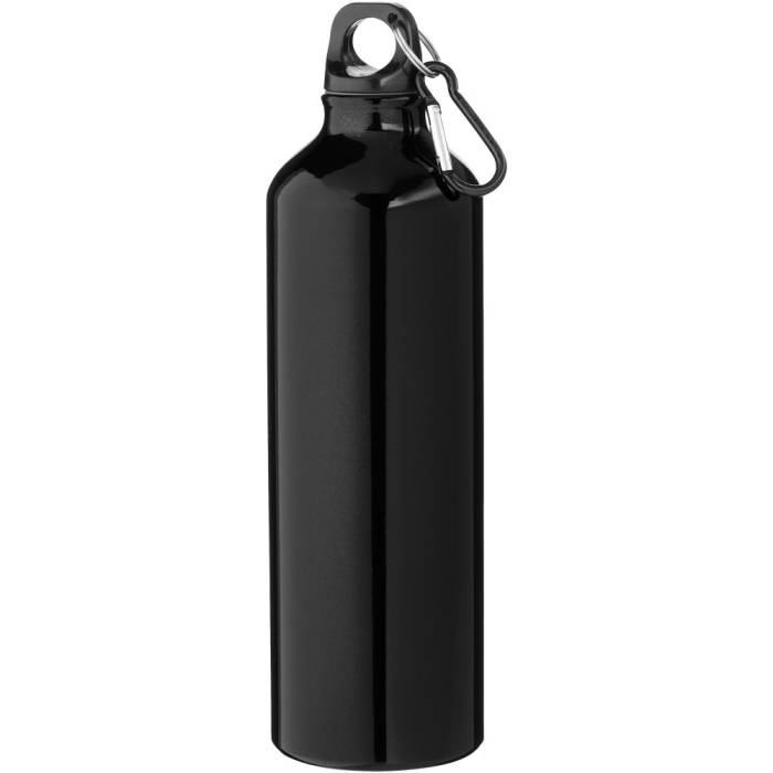 Oregon újraalumínium palack karabinerrel, 770 ml, fekete