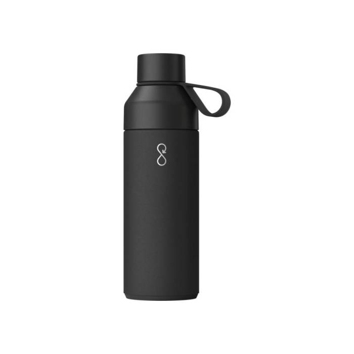 Ocean Bottle vákuumos vizespalack, 500 ml, fekete