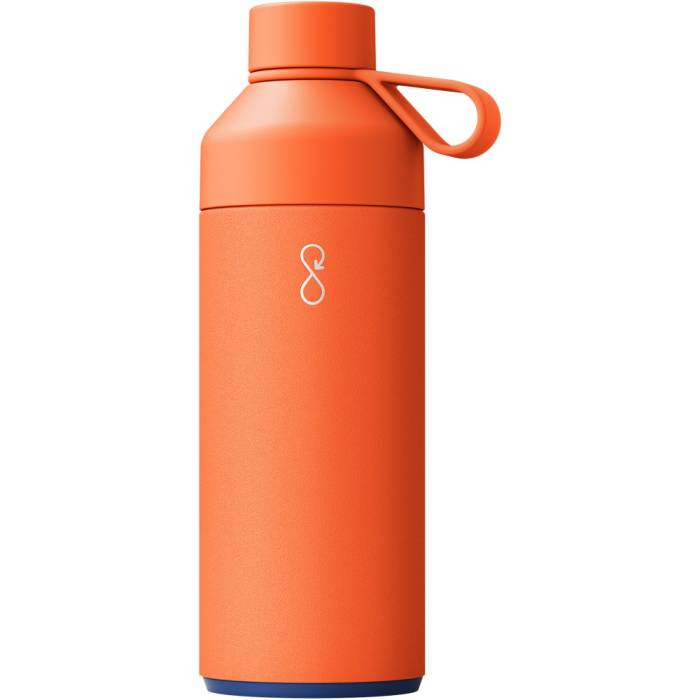 Big Ocean Bottle vákuumos vizespalack, 1L, narancs