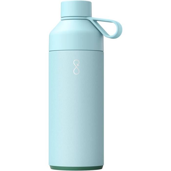 Big Ocean Bottle vákuumos vizespalack, 1L, világoskék