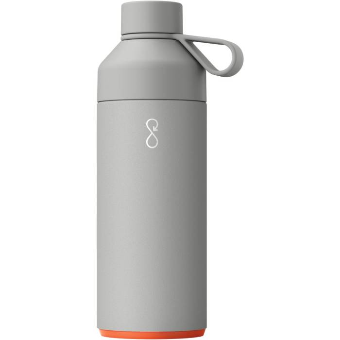 Big Ocean Bottle vákuumos vizespalack, 1L, szürke