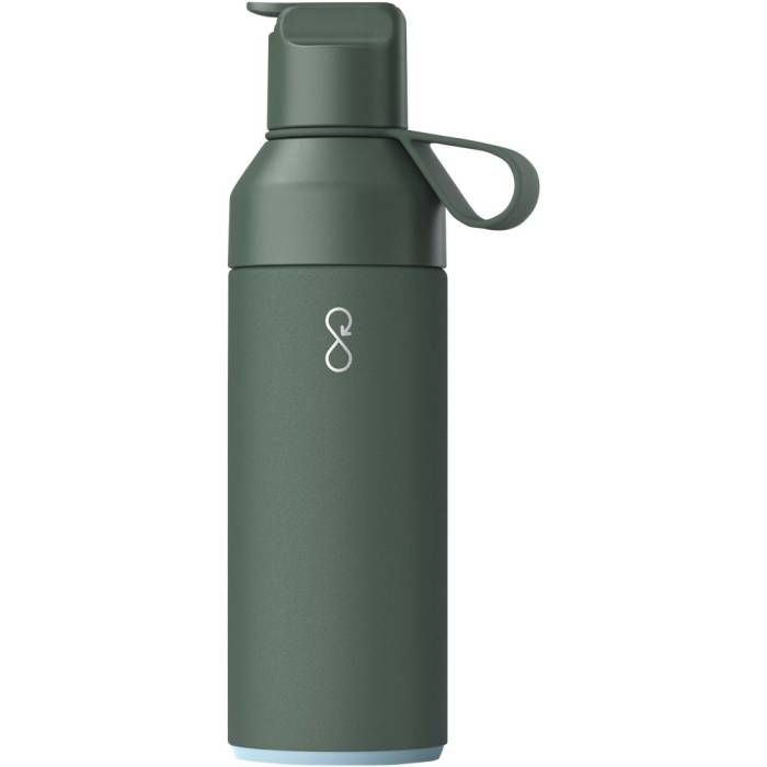 Ocean Bottle GO szigetelt vizes palack, 500 ml, zöld