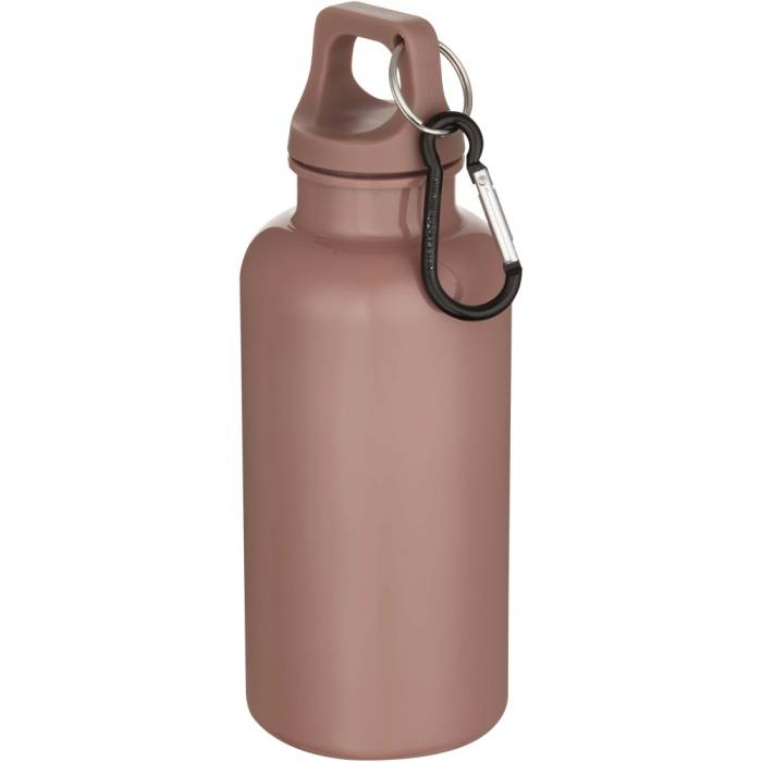 Oregon műanyag kulacs karabinerrel, 400 ml, rózsaszín - rózsaszín<br><small>GO-10086340</small>
