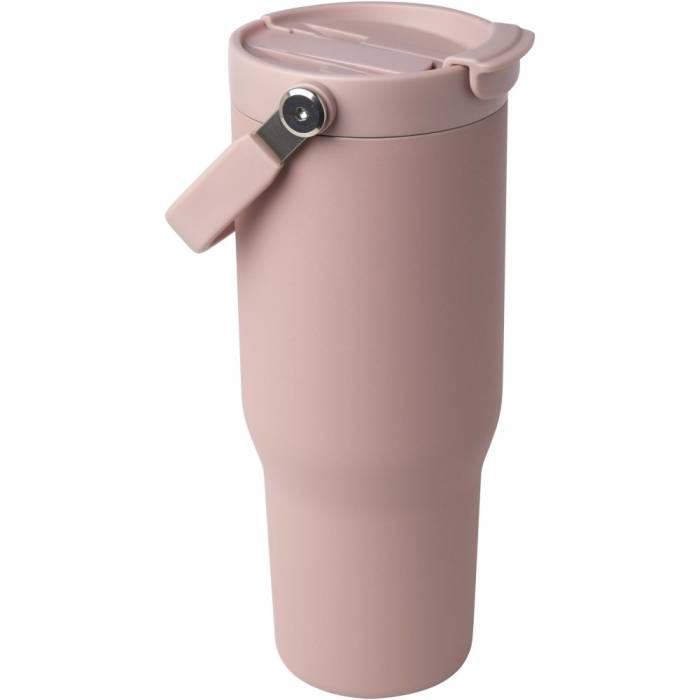 Bronx rozsdamentes acél bögre, 900 ml, pink