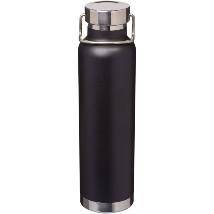 Thor rozsdamentes acél, vákuumos vizespalack, 650 ml, feke...