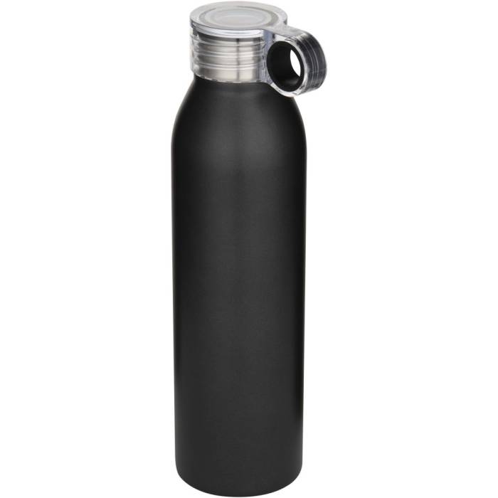 Stay újraacél vizespalack, 650 ml, fekete
