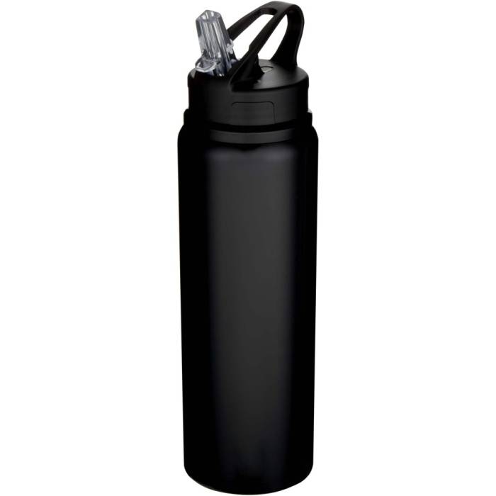 Fitz újraacél vizespalack, 800 ml, fekete