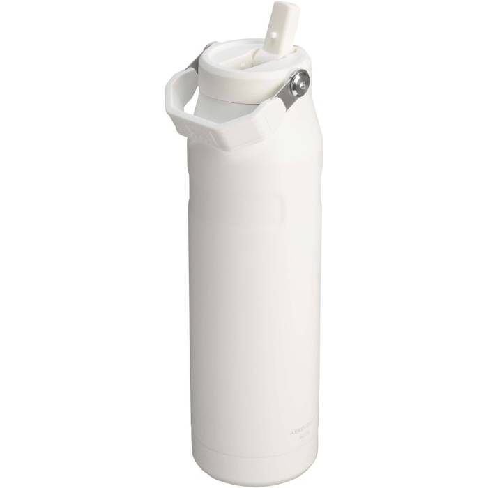 Stanley IceFlow 2.0 vizespalack szívószállal, 1,06 L, fehé...