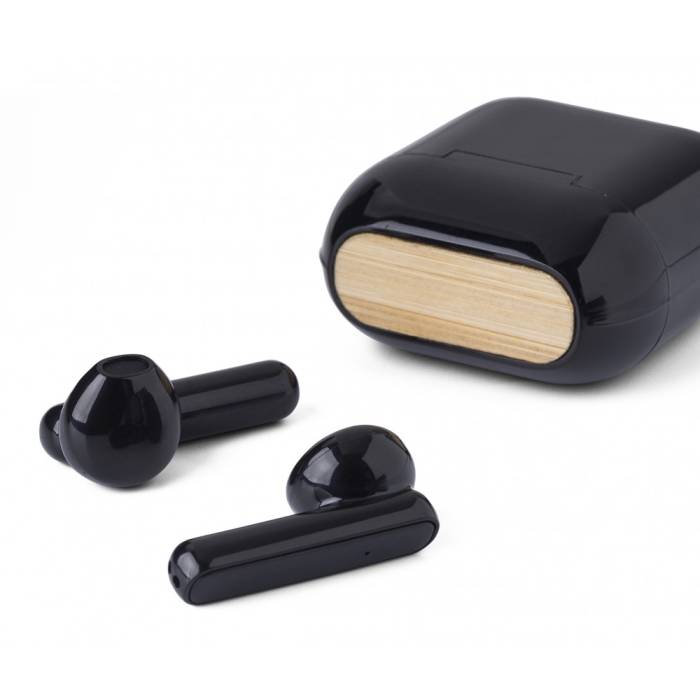 Vezeték nélküli fülhallgató, fekete - fekete<br><small>GO-1014848-01</small>
