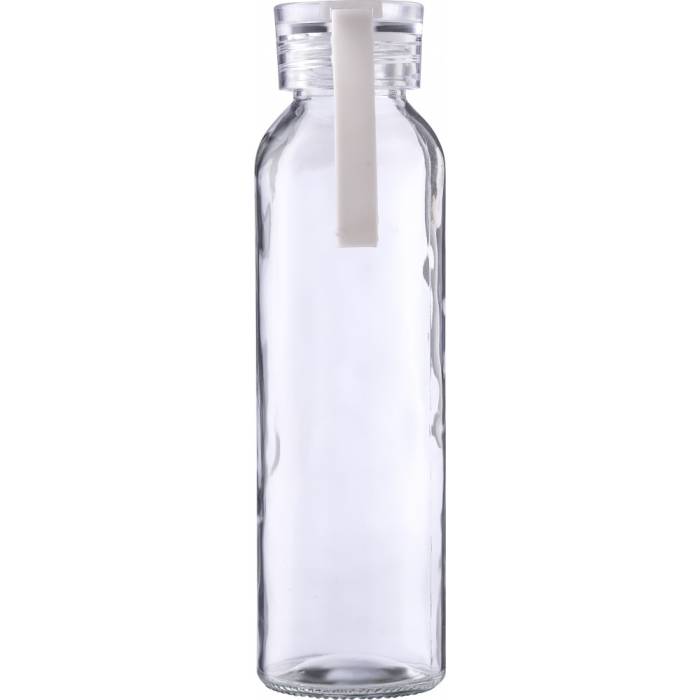 Üveg vizespalack, fehér