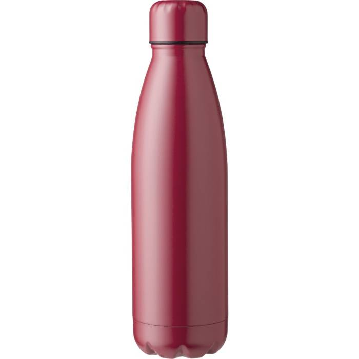 Szimplafalú palack, 750 ml, bordó - bordó<br><small>GO-1015135-10</small>