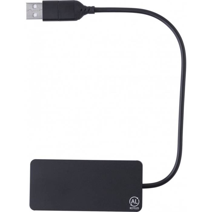 USB elosztó, fekete - fekete<br><small>GO-1015140-01</small>