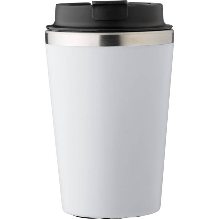 Utazóbögre, 350 ml, fehér - fehér<br><small>GO-1042451-02CD</small>