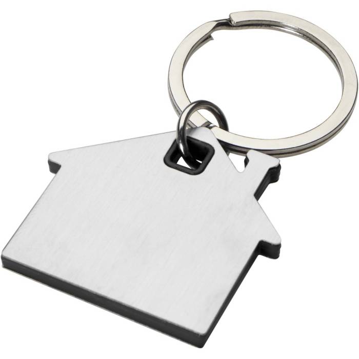 Nook ház alakú kulcstartó, fekete - fekete<br><small>GO-10459590</small>