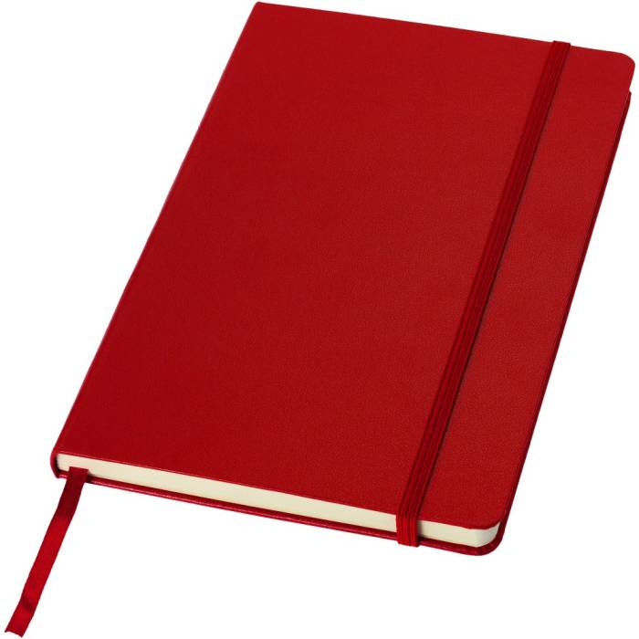CLASSIC A/5 jegyzetfüzet, bőrhatású borítóval, piros