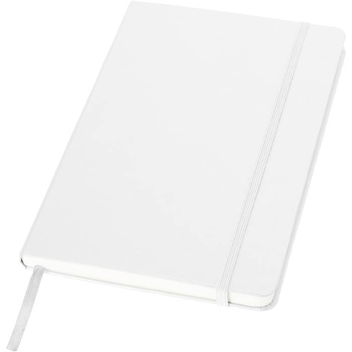 CLASSIC A/5 jegyzetfüzet, bőrhatású borítóval, fehér - fehér...<br><small>GO-10618105</small>