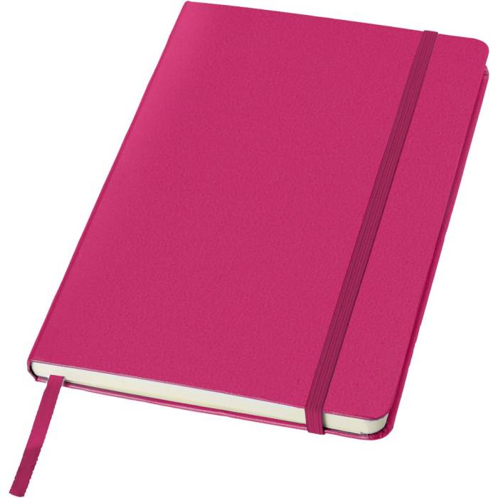 CLASSIC A/5 jegyzetfüzet, bőrhatású borítóval, pink - pink<br><small>GO-10618108</small>