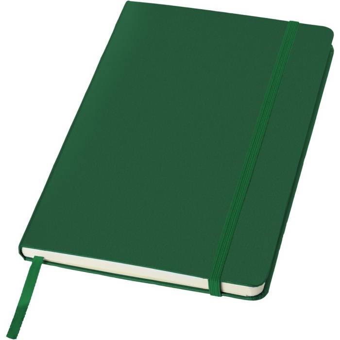 CLASSIC A/5 jegyzetfüzet, bőrhatású borítóval, zöld - zöld<br><small>GO-10618109</small>