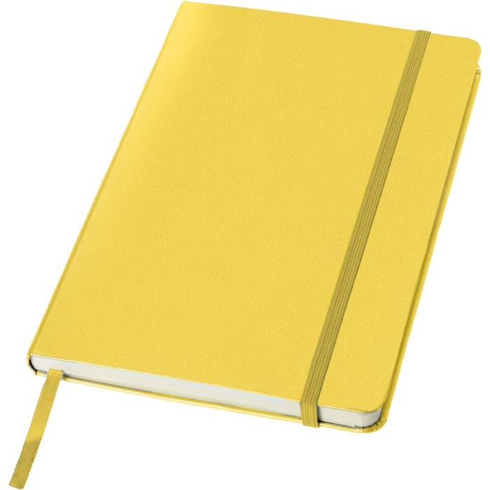 CLASSIC A/5 jegyzetfüzet, bőrhatású borítóval, sárga...