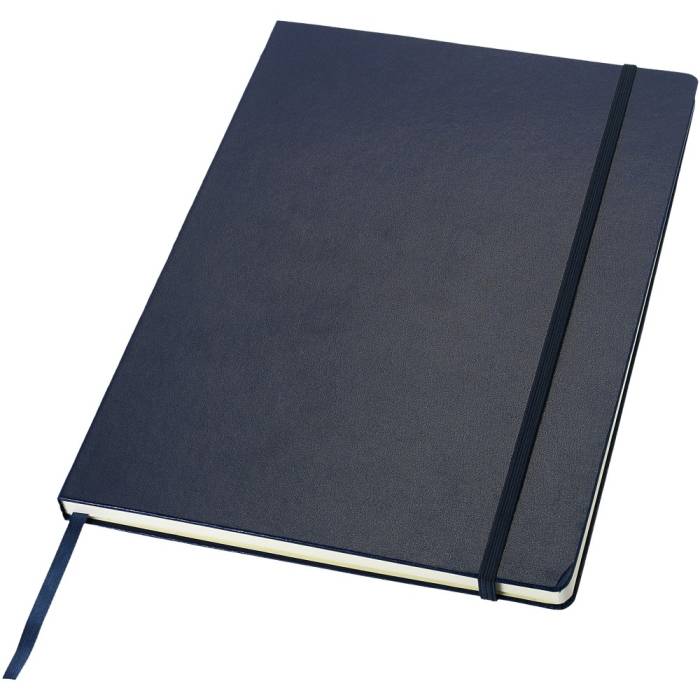 CLASSIC A/4 jegyzetfüzet, bőrhatású borítóval, kék